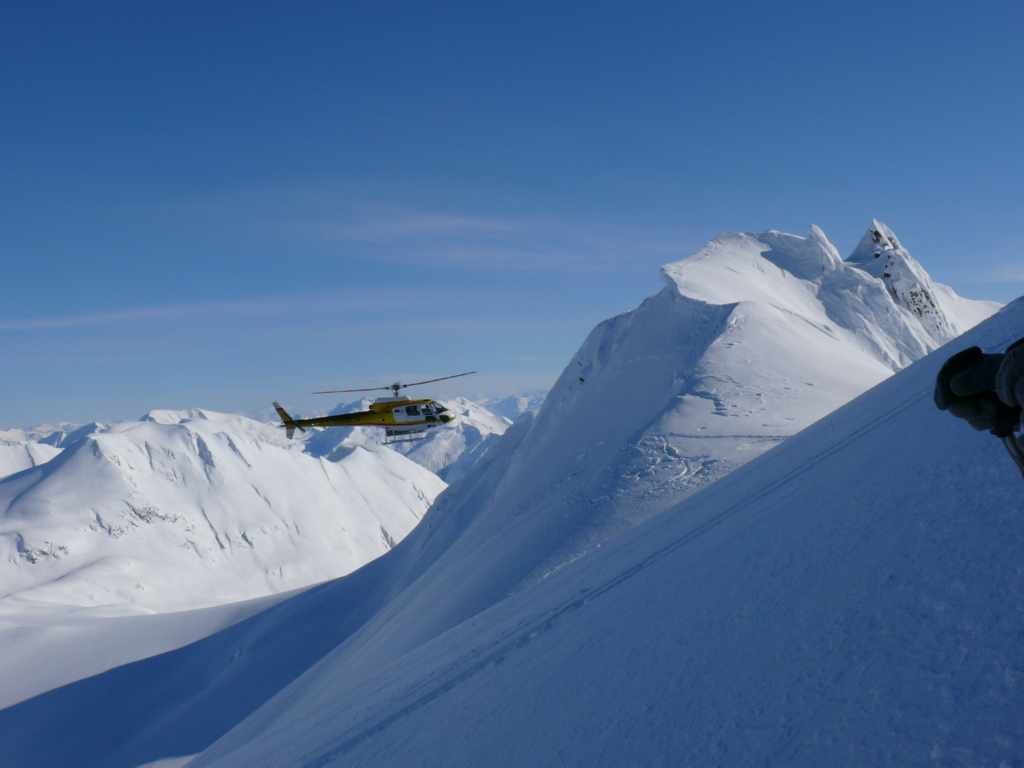 Heliskiing oder Heliboarding in Alaska