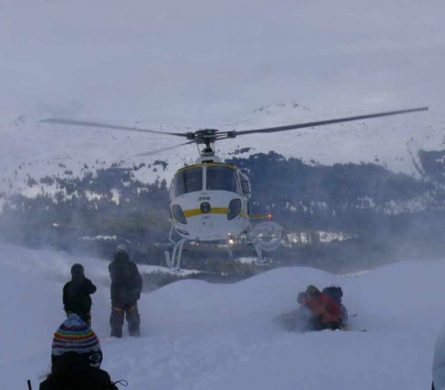 Heliskiing-haines